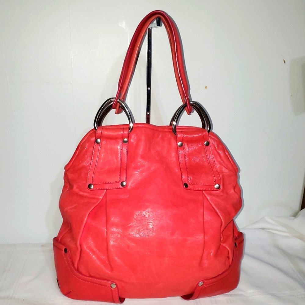 BOBA GENUINE LEATHER LARG TOTE SHOULDER BAG - Picture 12 of 14